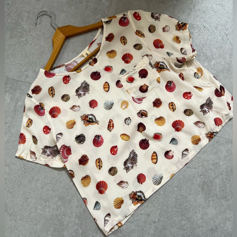 Samantha Pleet Shell Print T-shirt